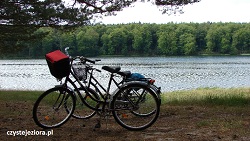 Rowerem wokół jeziora Bielsko