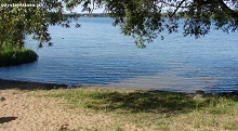 jezioro pszczewskie - wejście do wody