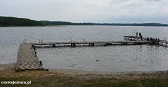 pomost - jezioro Siecino