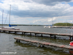 Jezioro Sławskie od strony Sławy 