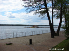 Promenada nad jeziorem Sławskim