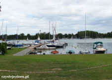 Port żeglarski nad jeziorem Koronowskim