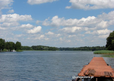 Pomost nad jeziorem Ślesińskim