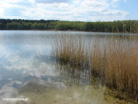 Jezioro Wędromierz, woda czysta:)