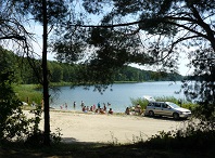 pole namiotowe jezioro lubikowskie