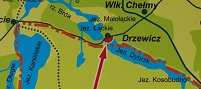 jezioro dybrzk mapa