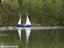 Jezioro Sławskie żaglówką