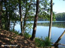 Jezioro Głęboczek w Wielkopolsce