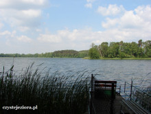 Pomost nad jeziorem Mierzyńskim, czerwiec 2015