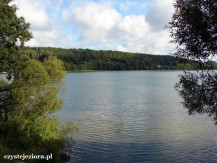 Jezioro Raduńskie Dolne, widok od południa