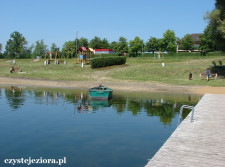 Jezioro Chrzypskie, plaża