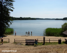 Jezioro Krosino, widok północnej części jeziora