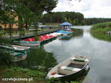 Wypożyczalnia sprzętu wodnego nad jeziorem Koronowskim (Samociążek)